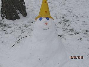 Il neige sur Just-We- Mllez bonhome