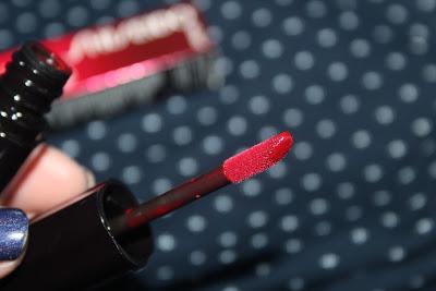 Laque de rouge Shiseido, une merveille !