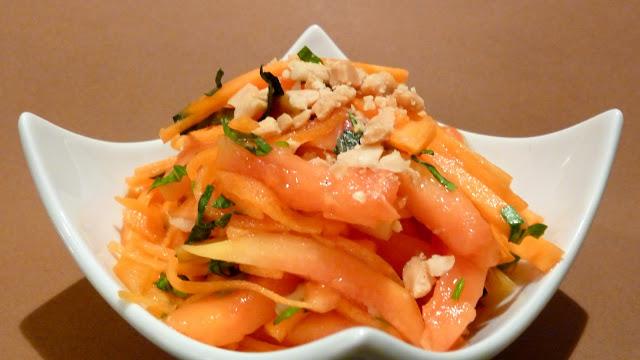 S54 - Salade de papaye carotte