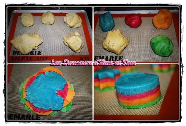 Rainbow cookies Rainbow cookies