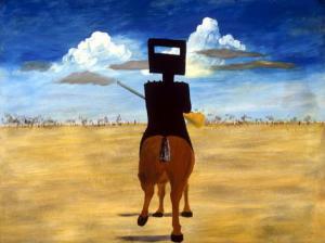 True history of the Kelly Gang / Véritable histoire du Gang Kelly de Peter Carey Ned Kelly, peinture de Sidney Nolan