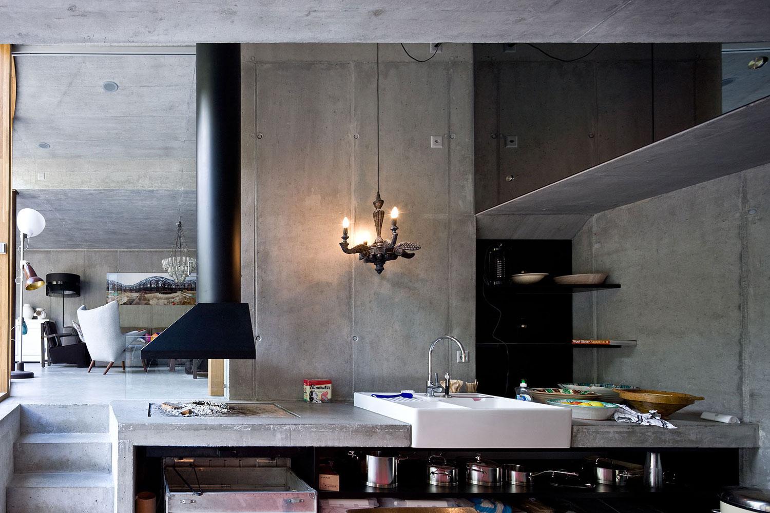 Maison d'architectes et de designers : Villa Vals, comment vivre le béton ?