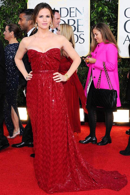 Jennifer Garner Golden Globes 2013 Vivienne Westwood couture