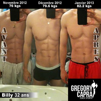 Billy retrouve explosivité, vitesse et endurance Billy retrouve explosivité, vitesse et endurance