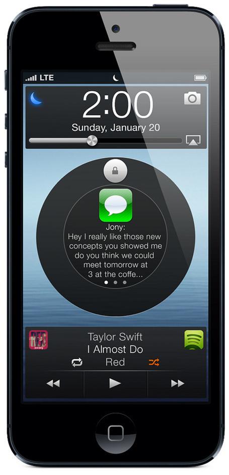 iOS sur iPhone est d'un autre âge, un iOS 7 et vite...