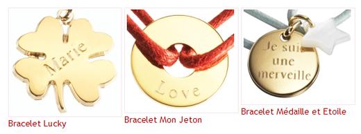 Bijoux gravés pour bébés et enfants Bijoux gravés pour bébés et enfants