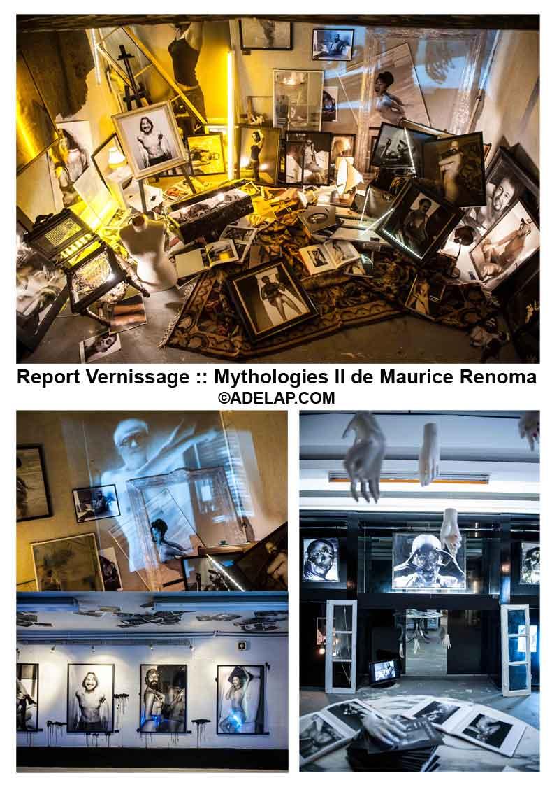 Report Vernissage :: Mythologies II de Maurice Renoma