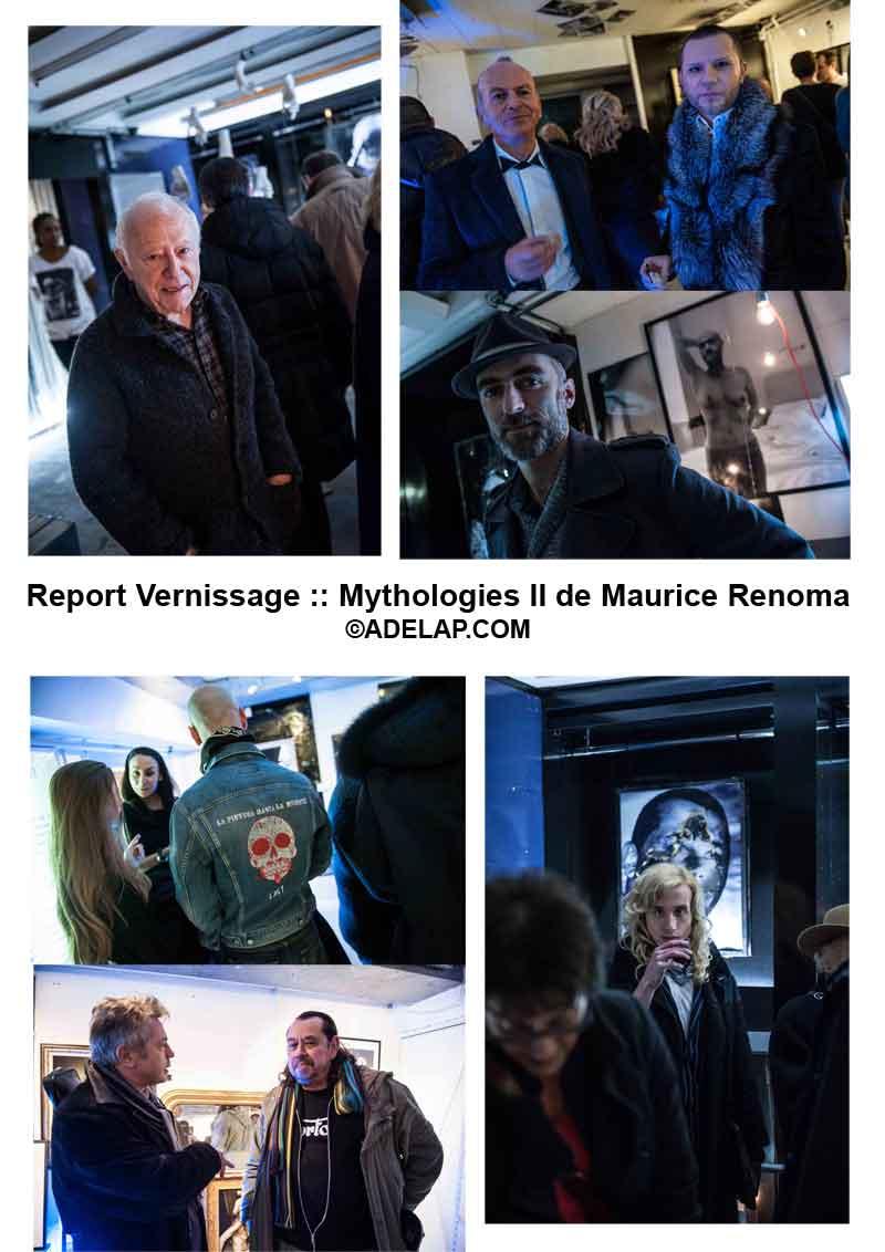 Report Vernissage :: Mythologies II de Maurice Renoma
