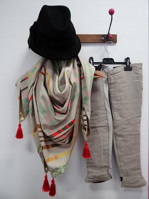 Un look hivernal et nature. Un look hivernal et nature.