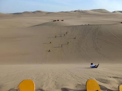 Roulé-boulé dans les dunes de Huacachina