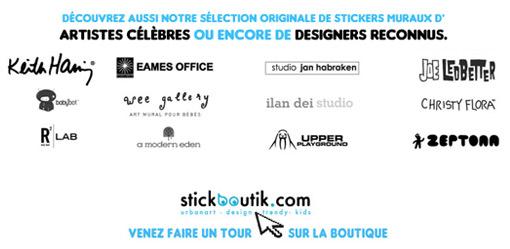 Stickers muraux géants Stickboutik.com
