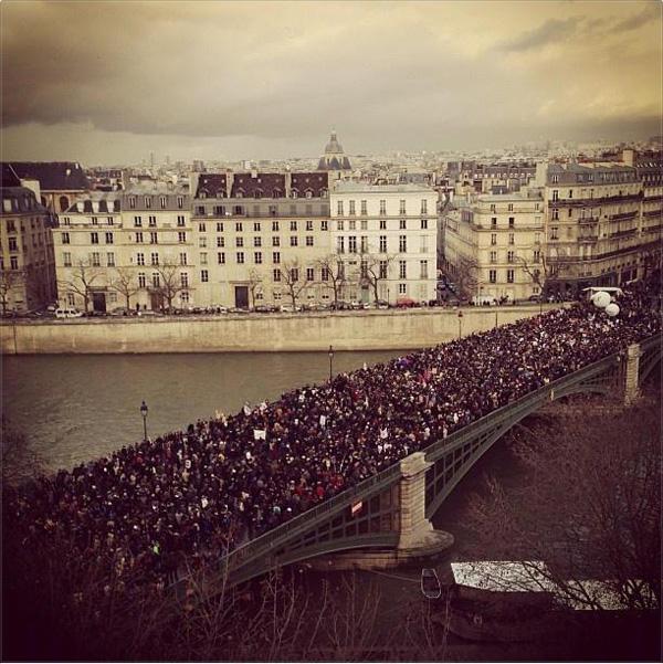 Mariage Pour Tous : Les clichés instagram de la manif