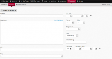 Faut-il investir dans Web Presence Optimizer de gShiftLabs? Création des tâches sur gShiftLabs