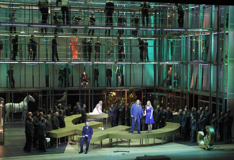 MariageEurobis BAYERISCHE STAATSOPER (MUNICH) 2012-2013: DER RING DES NIBELUNGEN de Richard WAGNER, GÖTTERDÄMMERUNG le 27 janvier 2013 (Dir.mus:Kent NAGANO, Ms en scène: Andreas KRIEGENBURG)
