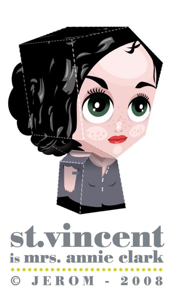 Papertoy St. Vincent by Jerom