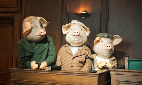 The guardian: The three little pigs