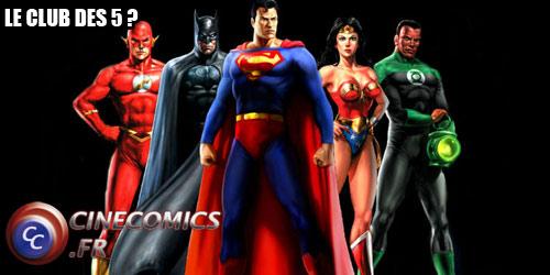 La Justice League au cinéma: seulement 5 membres dans l'équipe ? justice-league-5-membres