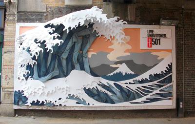 D'après la Vague d'Hokusai (détournement 05-2013)