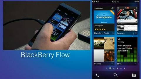 BlackBerry 10 : les fonctionnalitées dévoilées blackberry flow
