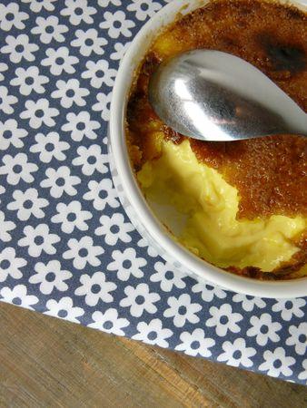 Crème brûlée au safran... du Montpeyroux P1090749