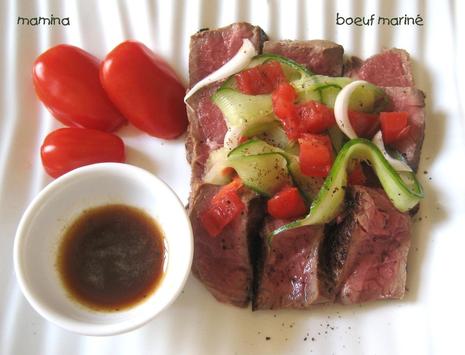 MAMINA ET OLIF menu 31: Asperges et langoustines, boeuf parfumé et blanc mangé aux fraises BOEUF