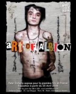 Art of Albion, l'exposition des oeuvres d'art de Pete Doherty