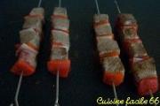 Cliquez pour agrandir : Brochettes de boeuf Charolais à la plancha Brochettes de boeuf Charolais à la plancha