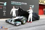 Présentation des monoplaces 2012 Michael Schumacher, Nico Rosberg, Mercedes Grand Prix, Formula 1 launch Mercedes Grand Prix, 21 February 2012, Formula 1