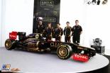 Présentation des monoplaces 2012 Romain Grosjean, Jerome d` Ambrosio, Kimi Räikkönen, Lotus Renault, Formula 1 launch Lotus Renault, 5 February 2012, Formula 1