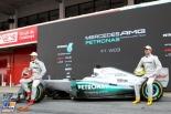 Présentation des monoplaces 2012 Nico Rosberg, Michael Schumacher, Mercedes Grand Prix, Formula 1 launch Mercedes Grand Prix, 21 February 2012, Formula 1