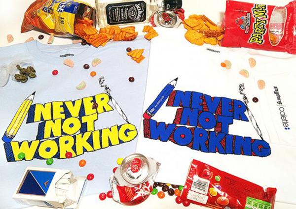 ANYTHING X COLETTE – NEVER NOT WORKING TEE REISSUE