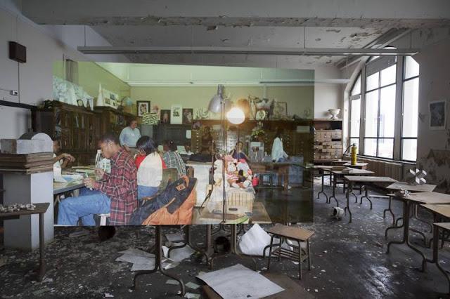 École abandonnée de Détroit | Hier et aujourd'hui
