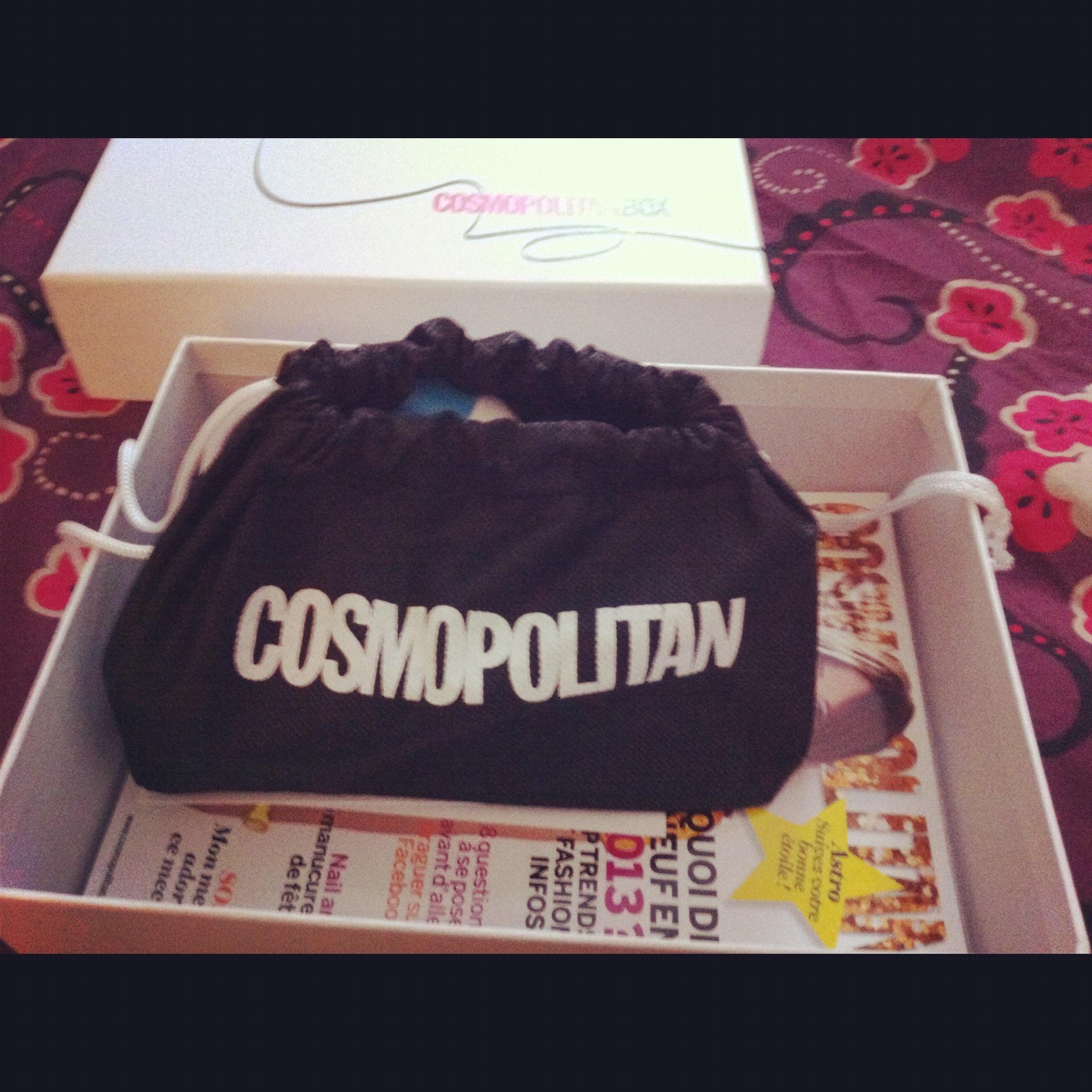 Cosmopolitan box de Décembre: une bonne surprise!