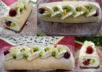 Bûche De Noël Exquise Bûche De Noël Exquise