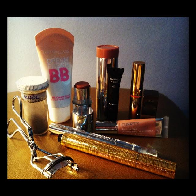 Ma trousse beauté de voyage : Make up