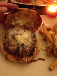 Gorgonzola burger - Goody's @ Gaudeamus