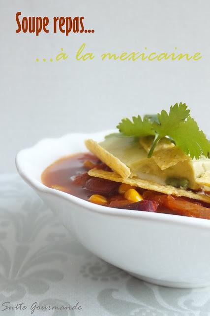 Soupe repas à la mexicaine (Taco soup)