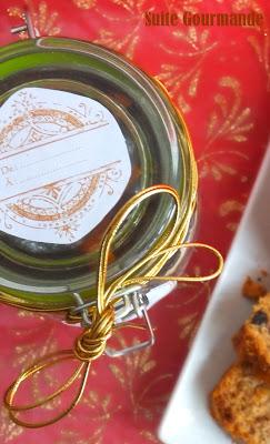 Pain d'épices aux fruits secs ­{ DIY Gift in a Jar }