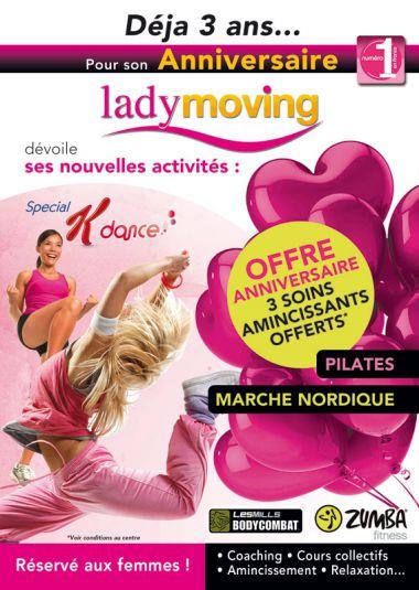 Offre spéciale au Lady Moving Toulouse Ponts Jumeaux !