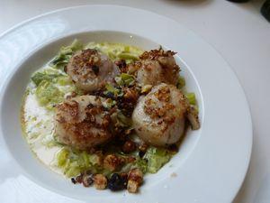 Noix de Saint-Jacques aux noisettes noix aux noisettes 003