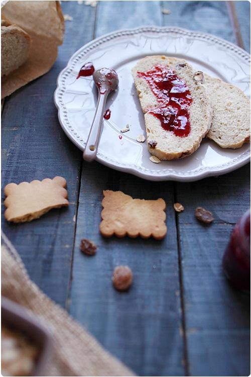 pain-muesli9 Pain au müesli noisettes et raisins secs
