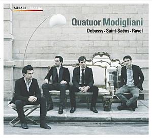 Debussy Saint-Saens Ravel Quatuor Modigliani