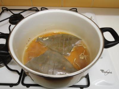 Poisson à la japonaise - Carrelet - カレイの煮付け