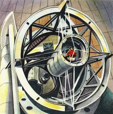 Téléscope de l'observatoire du Mont Palomar Téléscope de l'observatoire du Mont Palomar