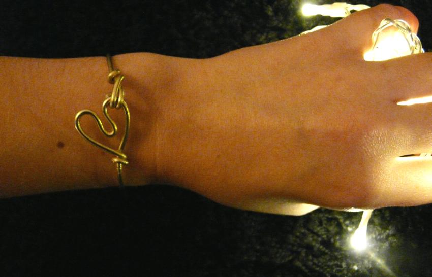 DIY : Le bracelet coeur