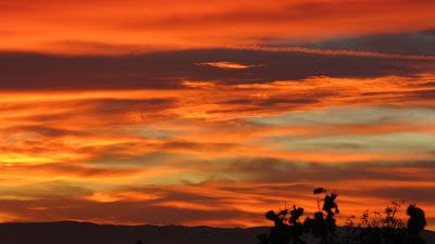 L'incendie du ciel...