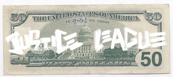 justiceleague Dollar is almost Art