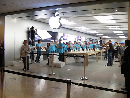 les employés de la société Apple