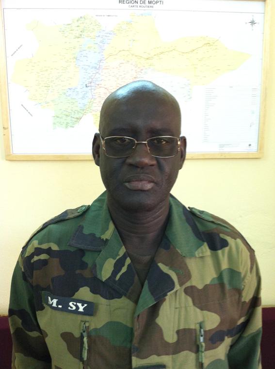 col Sy Mopti AUDIO – Mopti (Mali) : « session DIH » ce matin à un contigent de la Misma