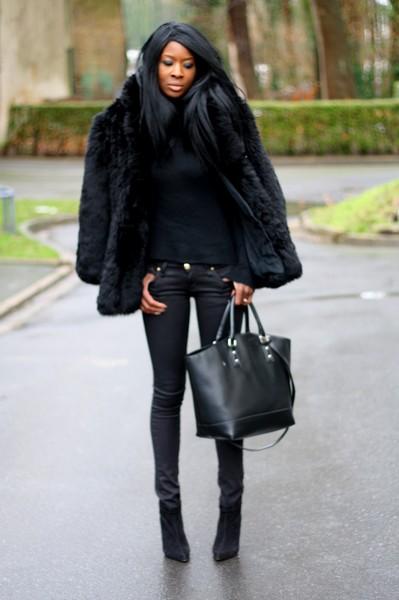 Look all black n°98389482 + Dilger boots